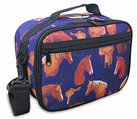 Horse Lunchbox DELUXE BROAD BAY Horse Lunch Bag Cooler TOP QUALITY
