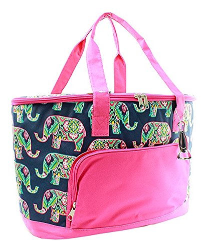 Ngil Insulated Elephant Pink Cooler Bag