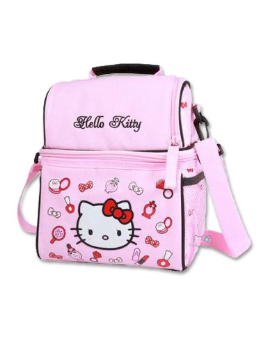 Hello Kitty Lunch Bag With Container (Cosmetics)