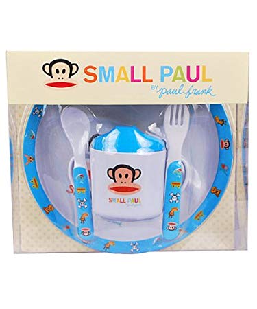 Small Paul 4-piece Melamine Feeding Set-Paul Frank