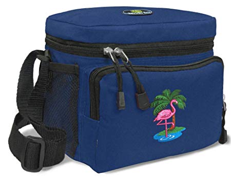 Flamingos Lunch Bag Deluxe Pink Flamingo Lunch Boxes