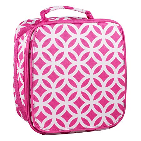Insulated Water Resistant Lunch Bag (Pink Sadie)